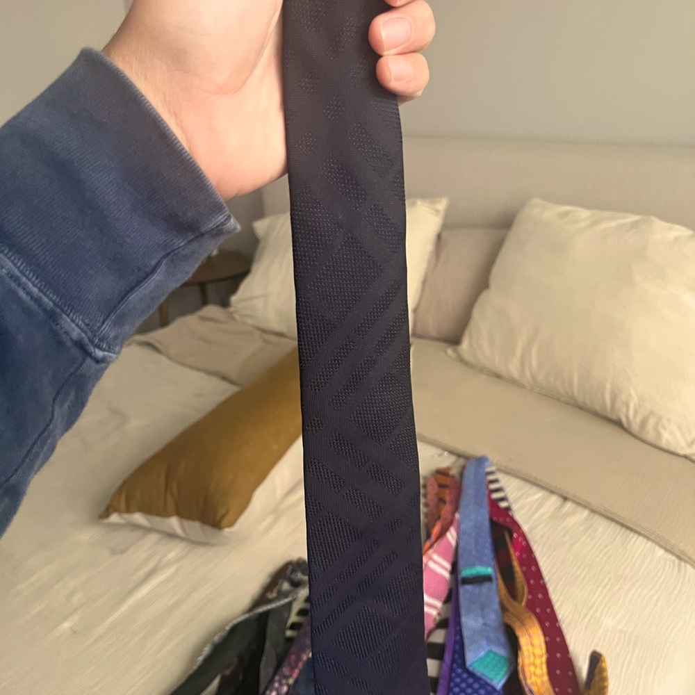Burberry tie- worn once for an event!